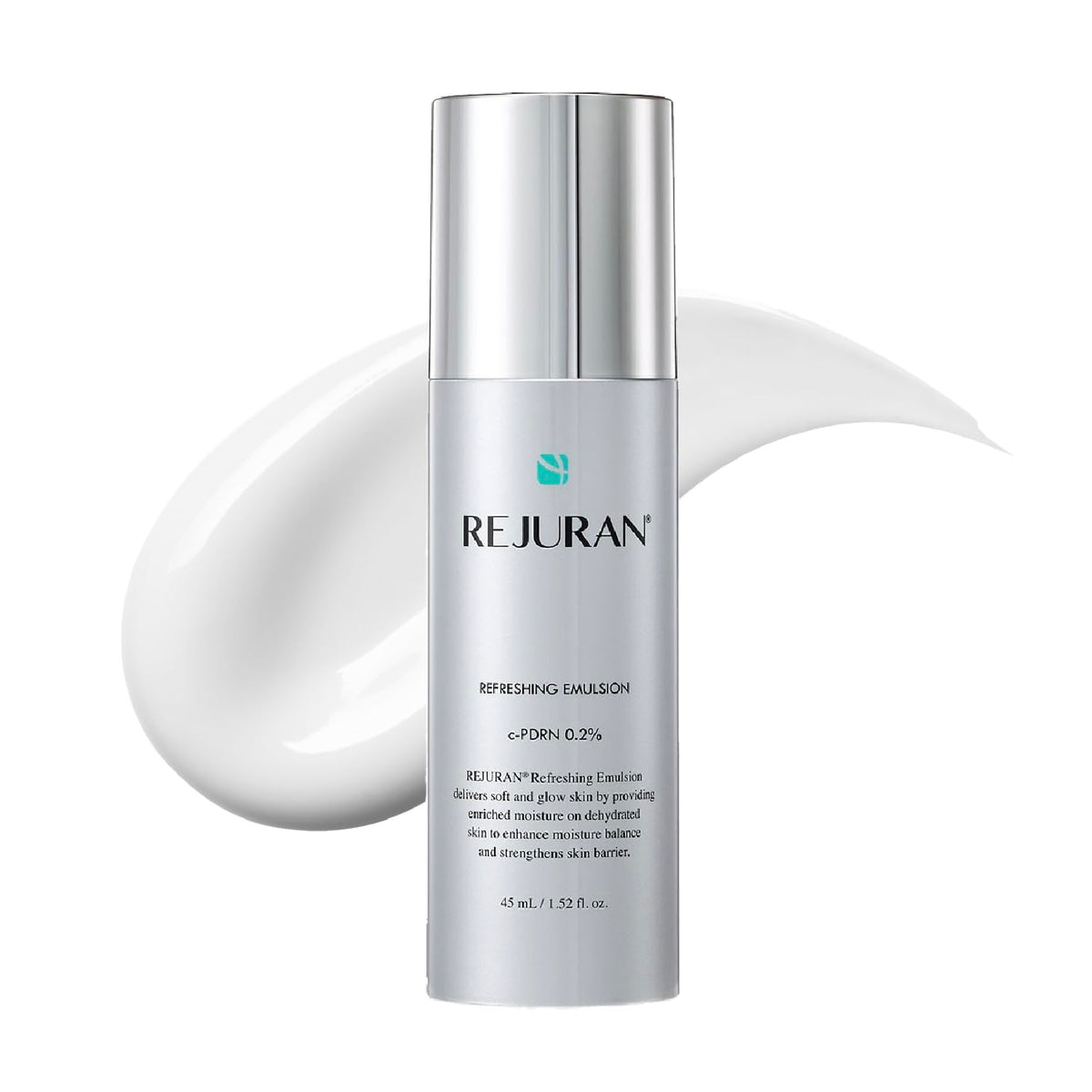 REJURAN front packaging showing product and branding, conveys clarity