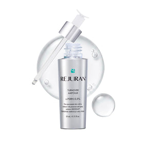 REJURAN front vial showing compact travel ampoule and brand clarity