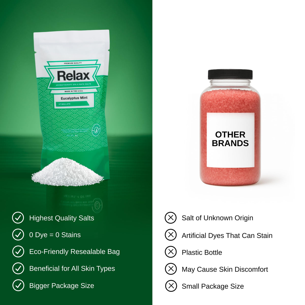Relax Spa & Bath warm french vanilla powder texture highlighting skin-softening mineral blend
