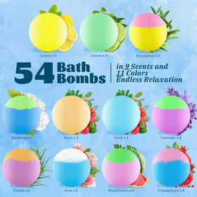 RelaxRose individually wrapped bath bomb highlighting freshness and convenience