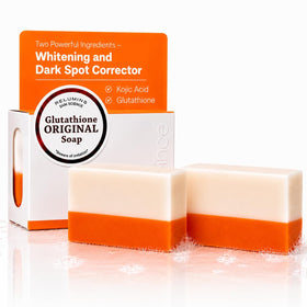 Relumins bar front packaging showing product name and brightening benefit