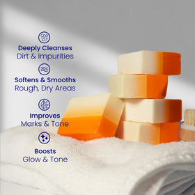 Relumins bar on sink highlighting everyday use and refreshed skin