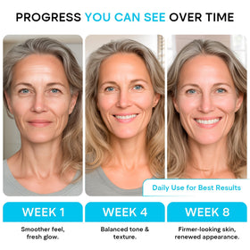 REMEDIAL PURITY AESTHETICS EXPERIENCE cream on fingers demonstrating smooth application and hydration