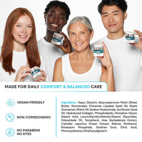 REMEDIAL PURITY AESTHETICS EXPERIENCE jar on counter illustrating clean design and user-friendly size