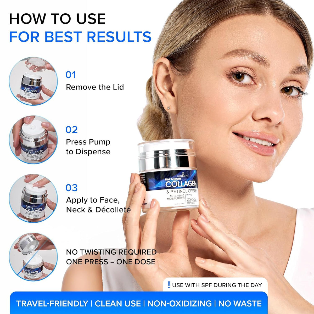 REMEDIAL PURITY AESTHETICS EXPERIENCE in hand for size comparison showing travel-friendly benefit