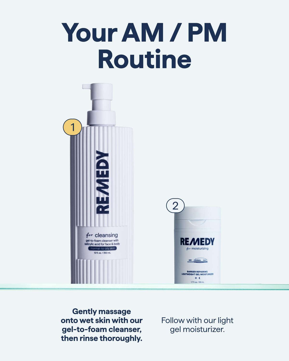 Remedy Science back label showing ingredient list for informed choice