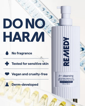 Remedy Science product with green tea leaves conveying antioxidant calm
