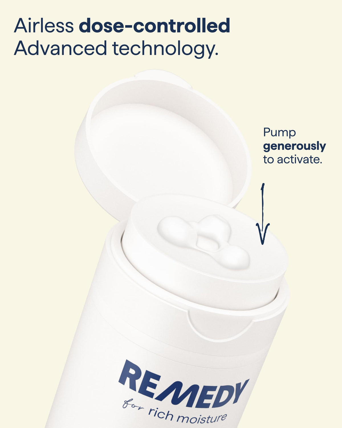 Remedy Science label close-up showing ingredient list and dermatologist formulation benefit