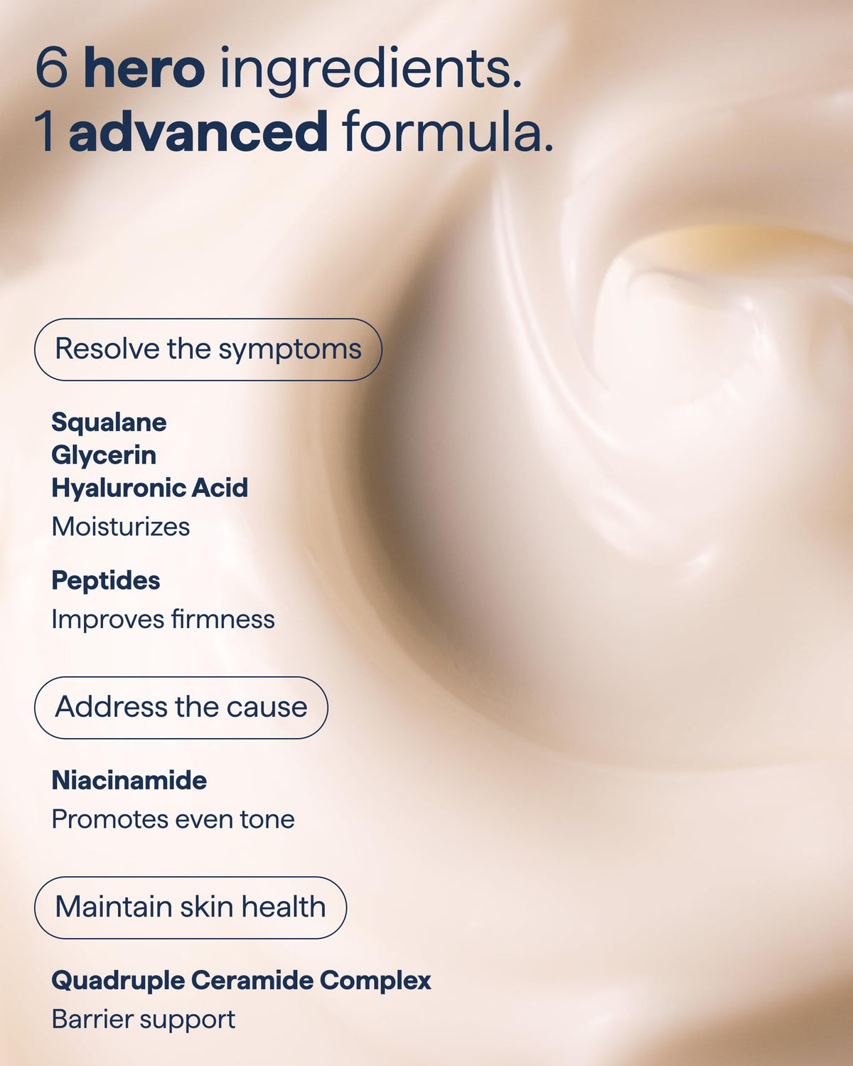 Remedy Science jar on nighttime vanity illustrating evening routine hydration benefit