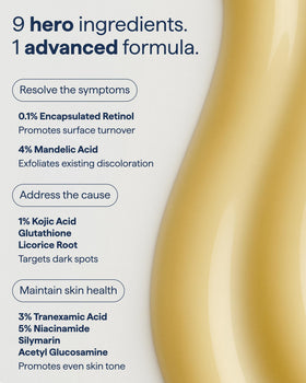 Remedy Science product label listing key actives, clear ingredient transparency benefit