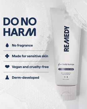 Remedy Science lifestyle bathroom setting conveying daily skincare routine