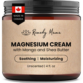 Remedy Mama front jar view showing label and compact 4oz glass packaging for easy storage