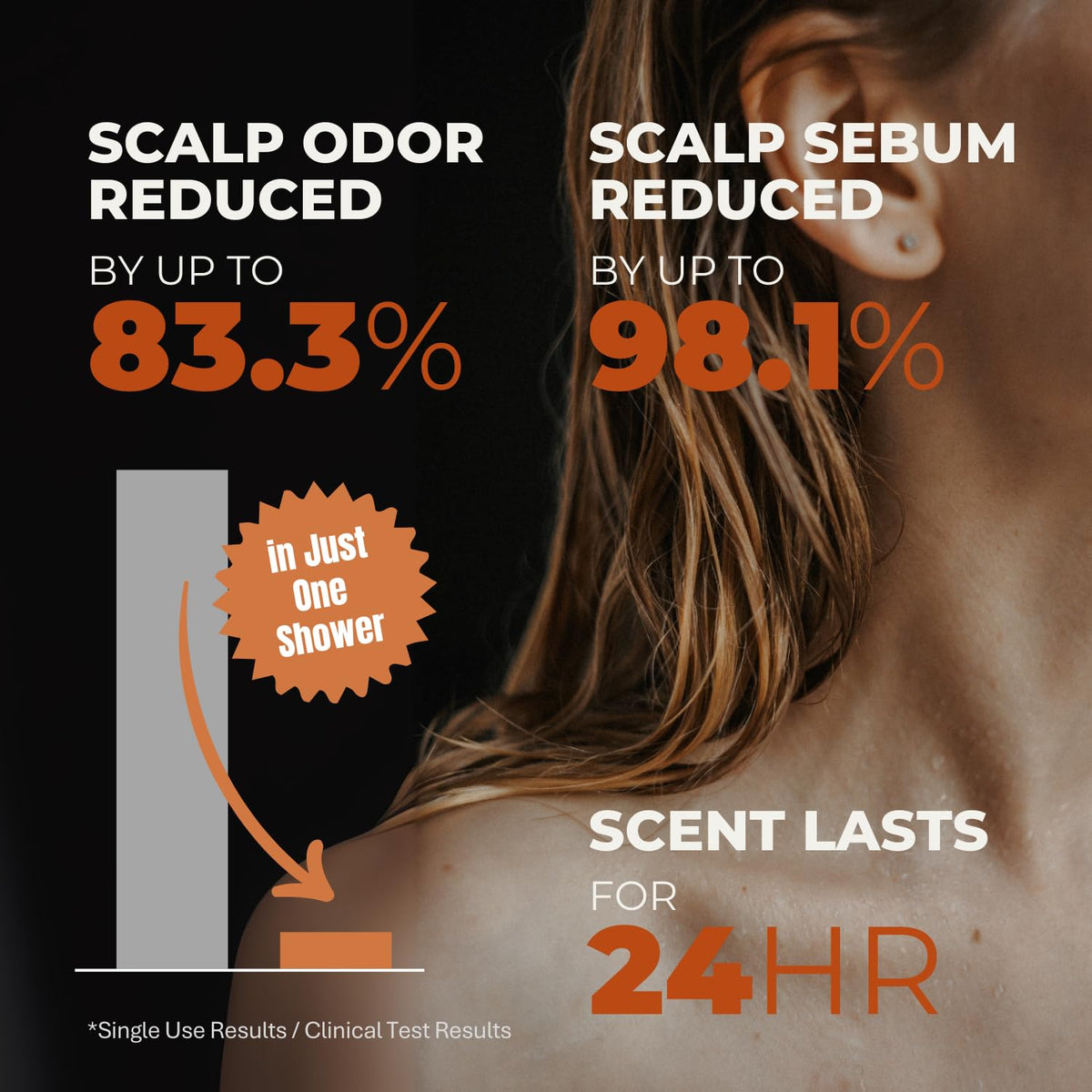 Rememberin fermented persimmon extract close-up emphasizing deodorizing power