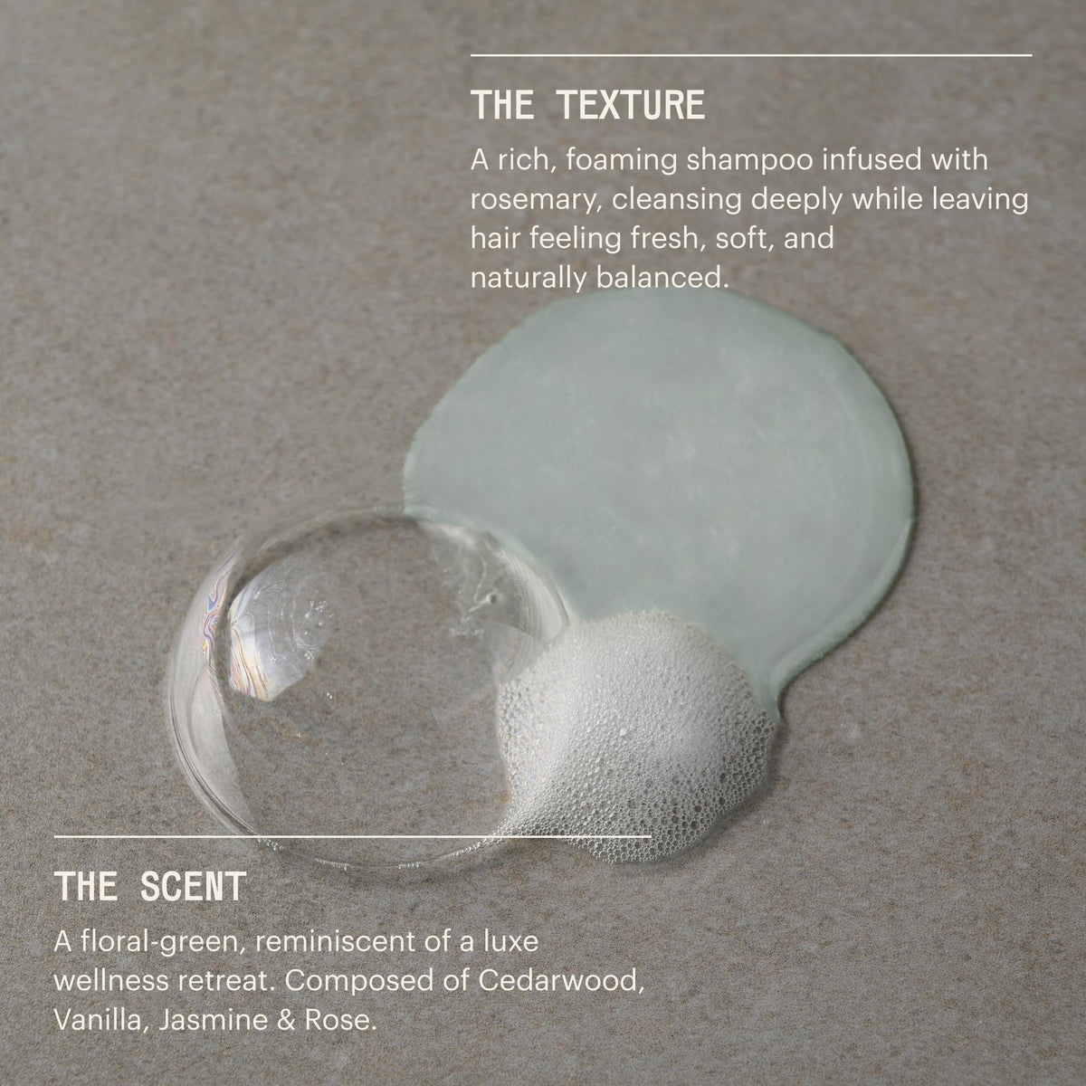 Remilia Hair label close-up highlighting ingredients and vegan benefit