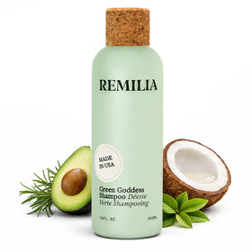 Remilia Hair front packaging showing bottle and product name benefits