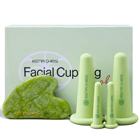 Rena Chris front packaging showing full cupping and Gua Sha kit benefit convenience