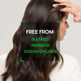 René Furterer after rinse hair showing increased volume and improved manageability