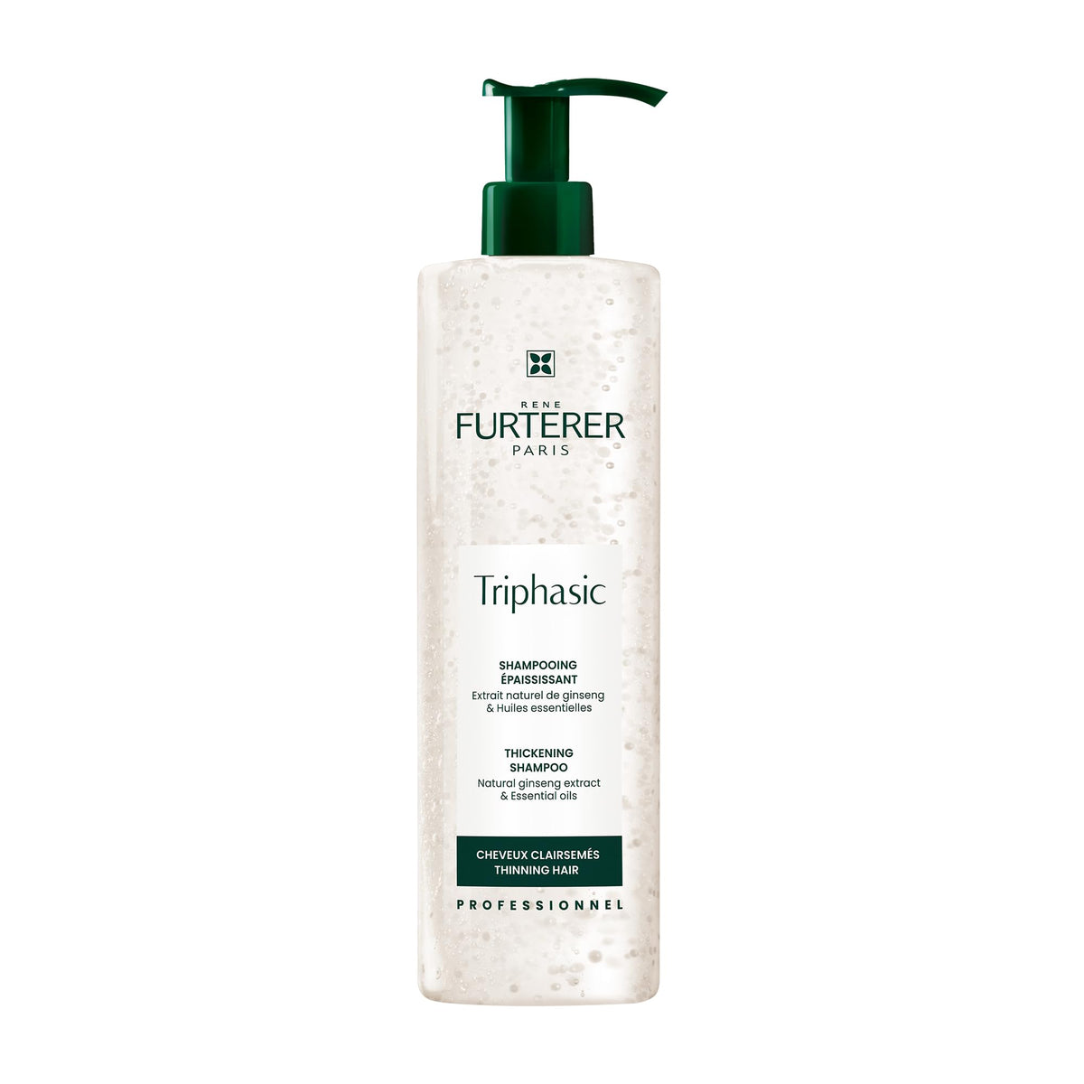René Furterer front packaging showing bottle and label for product recognition and clarity