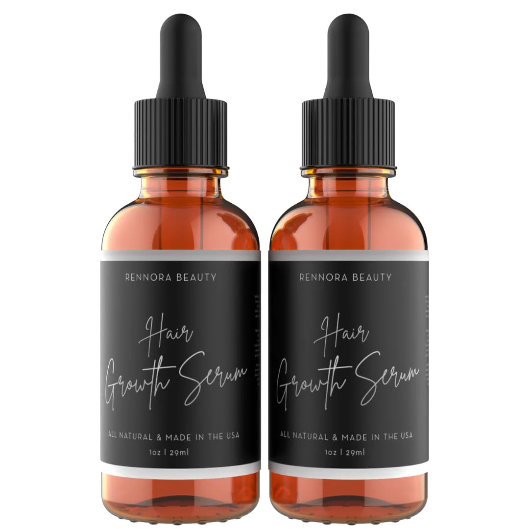 Rennora Beauty front packaging showing two-bottle 60 day supply and benefits