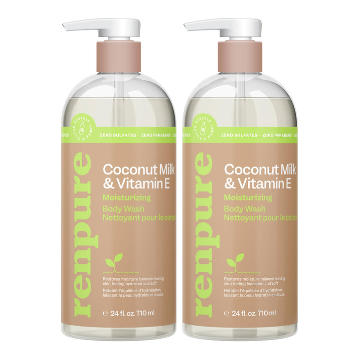 RENPURE front packaging showing 24 fl oz bottle and label benefits