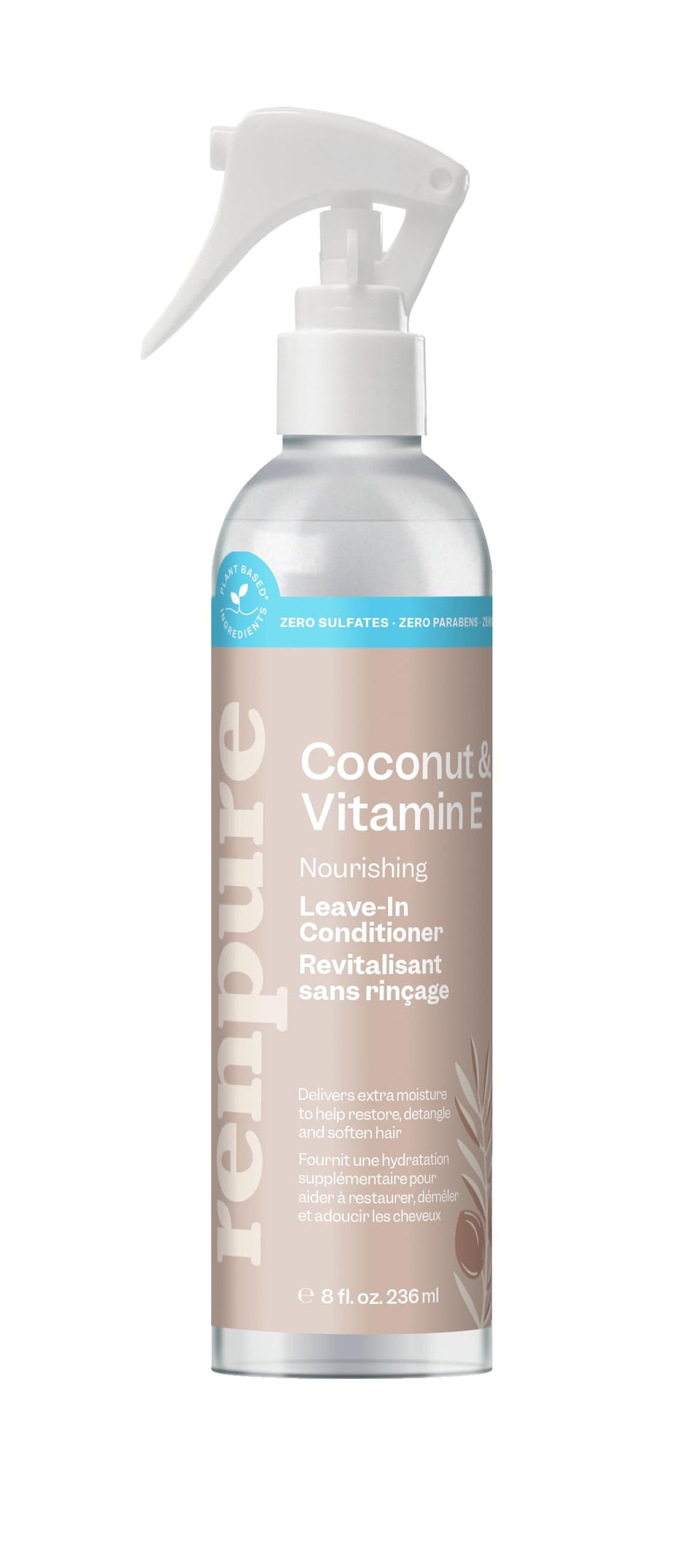 RENPURE front packaging showing bottle and label for easy identification and benefits