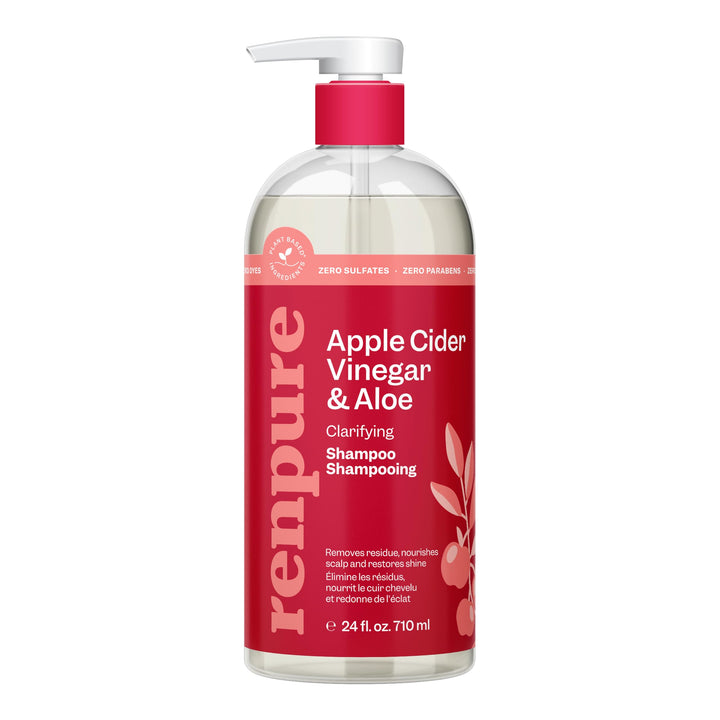 Renpure front packaging 24oz showing product and pump for long-lasting use