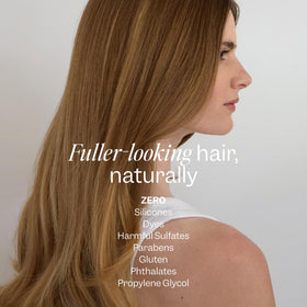 Renpure after blowout showing fuller, thicker-looking hair