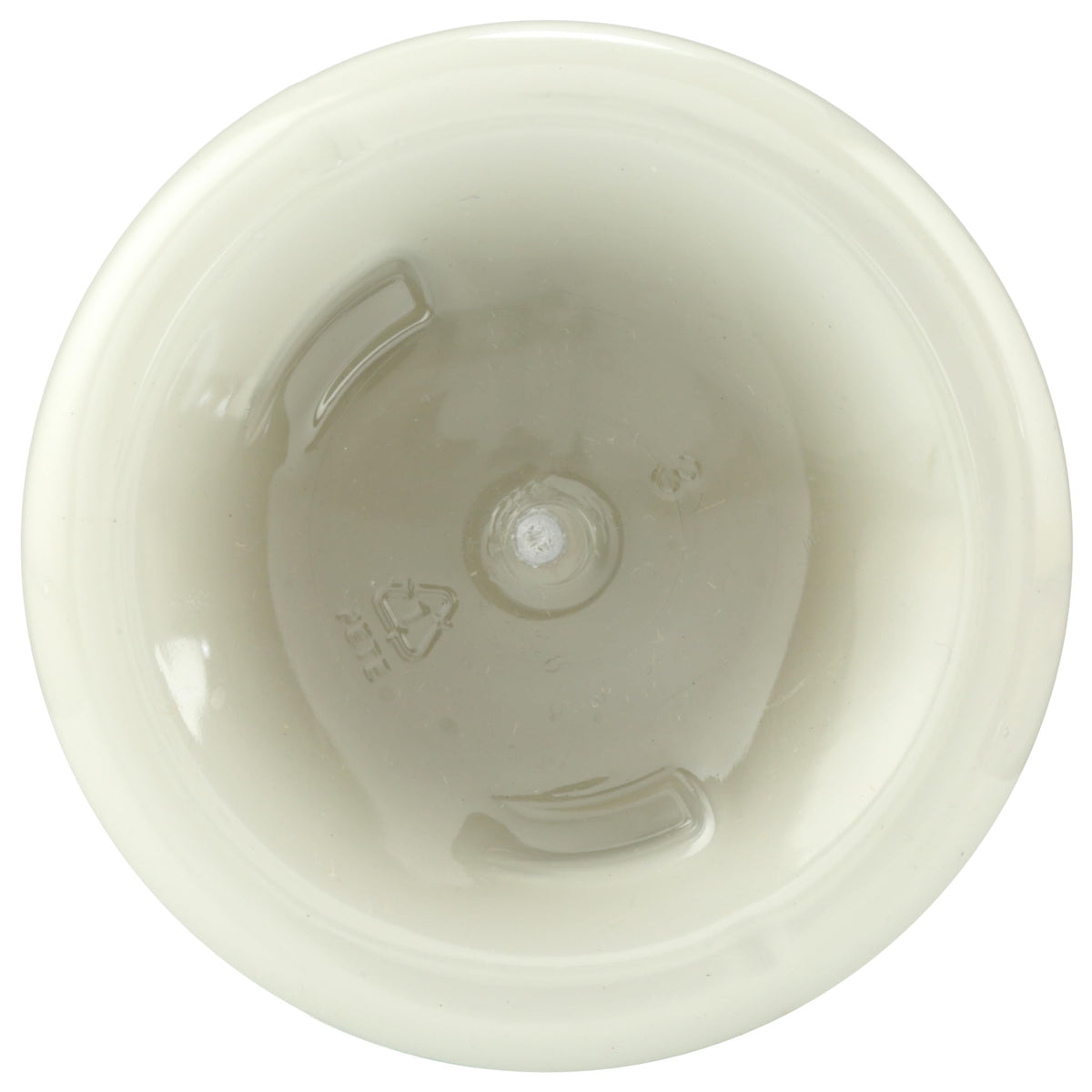 Renpure recyclable bottle label showing post-consumer recycled plastic benefit