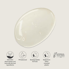Renpure recyclable packaging label emphasizing sustainable, recyclable tub
