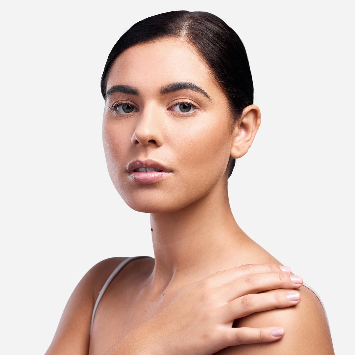 Replenix bottle label visible with ingredient highlights for clarity