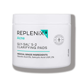 Replenix front packaging showing 60-count pads and clear benefits