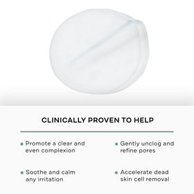 Replenix pad close-up texture showing saturated pad for exfoliation