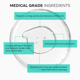 Replenix with green tea leaves emphasizing antioxidant soothing benefits