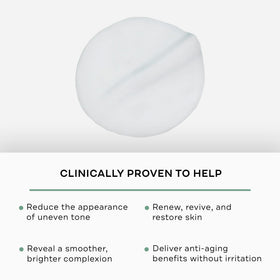 Replenix pad close-up texture revealing saturated pad for even exfoliation