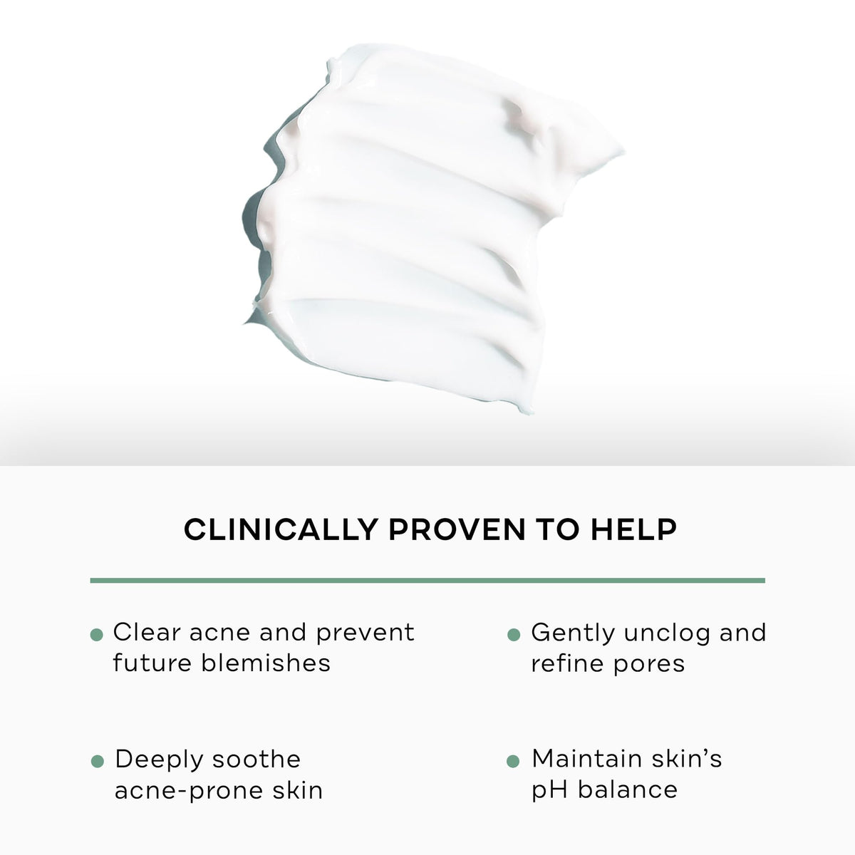 Replenix pump dispensing gel texture for quick absorption