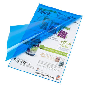 ReproFX Spirit front view showing 14-inch carrier and packaging, improving stencil reliability
