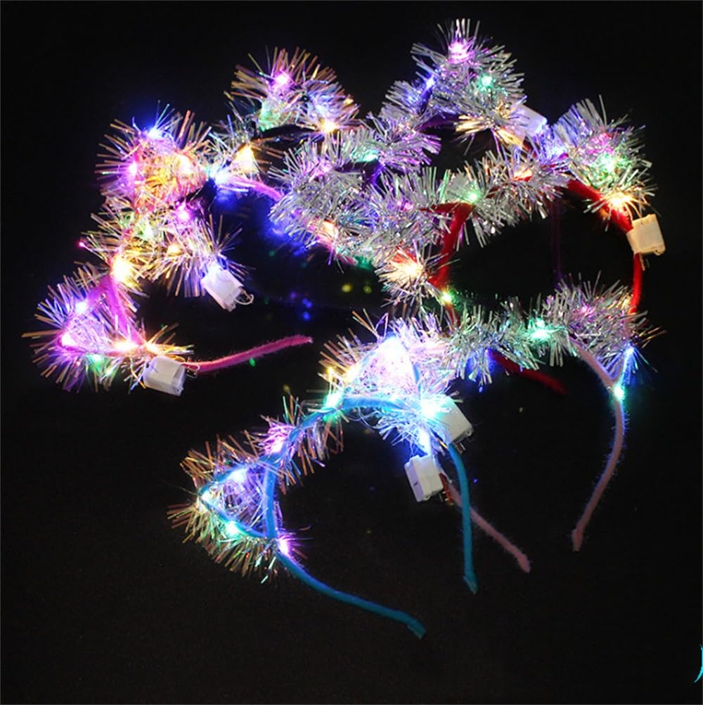 REQO adult model wearing headband showing stylish fit and event-ready glow benefit