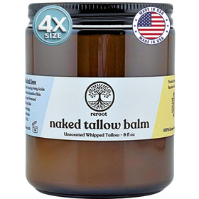 Reroot Organics front jar view showing clean packaging and single-ingredient benefit