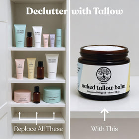 Reroot Organics 2oz jar next to coin showing true size and portability benefit