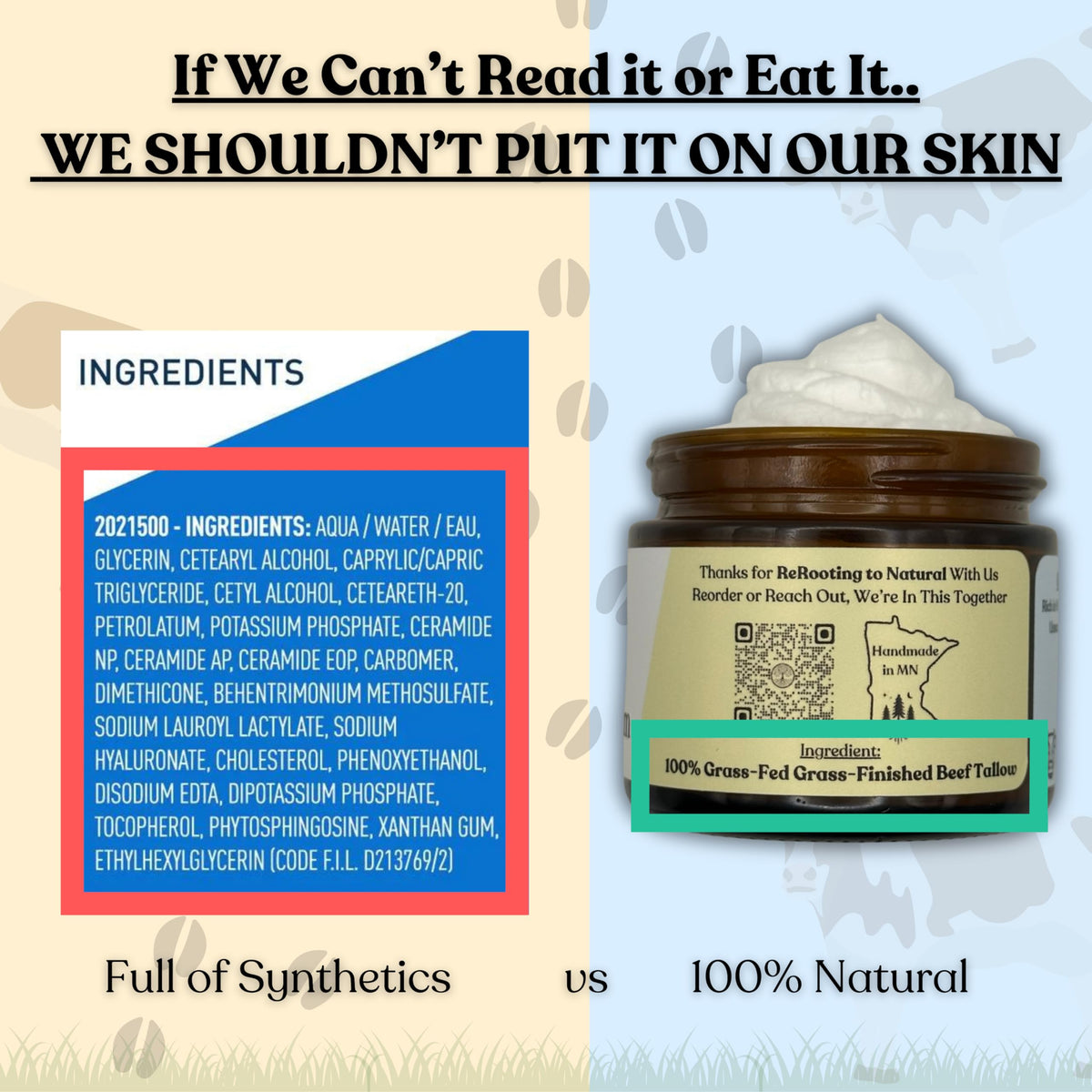 Reroot Organics application on fingertips demonstrating controlled use benefit
