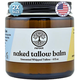 Reroot Organics jar front view showing clean label and benefit