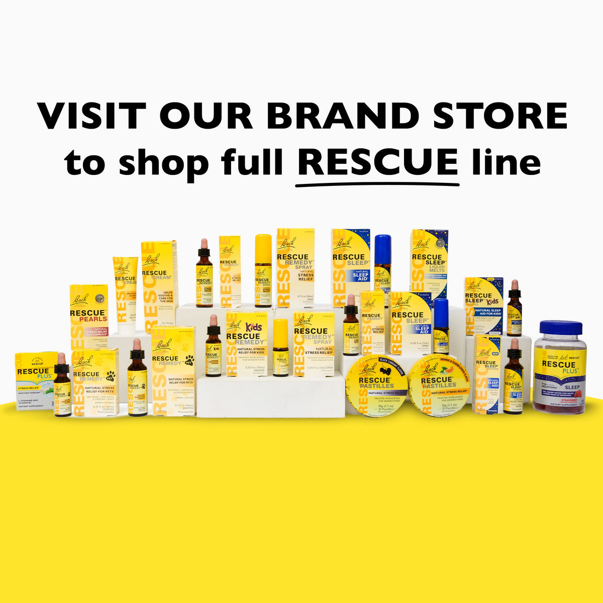 RESCUE Bach Rescue Cream inside a tote bag showing convenience for travel and daily use