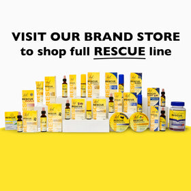 RESCUE Bach Rescue Cream inside a tote bag showing convenience for travel and daily use