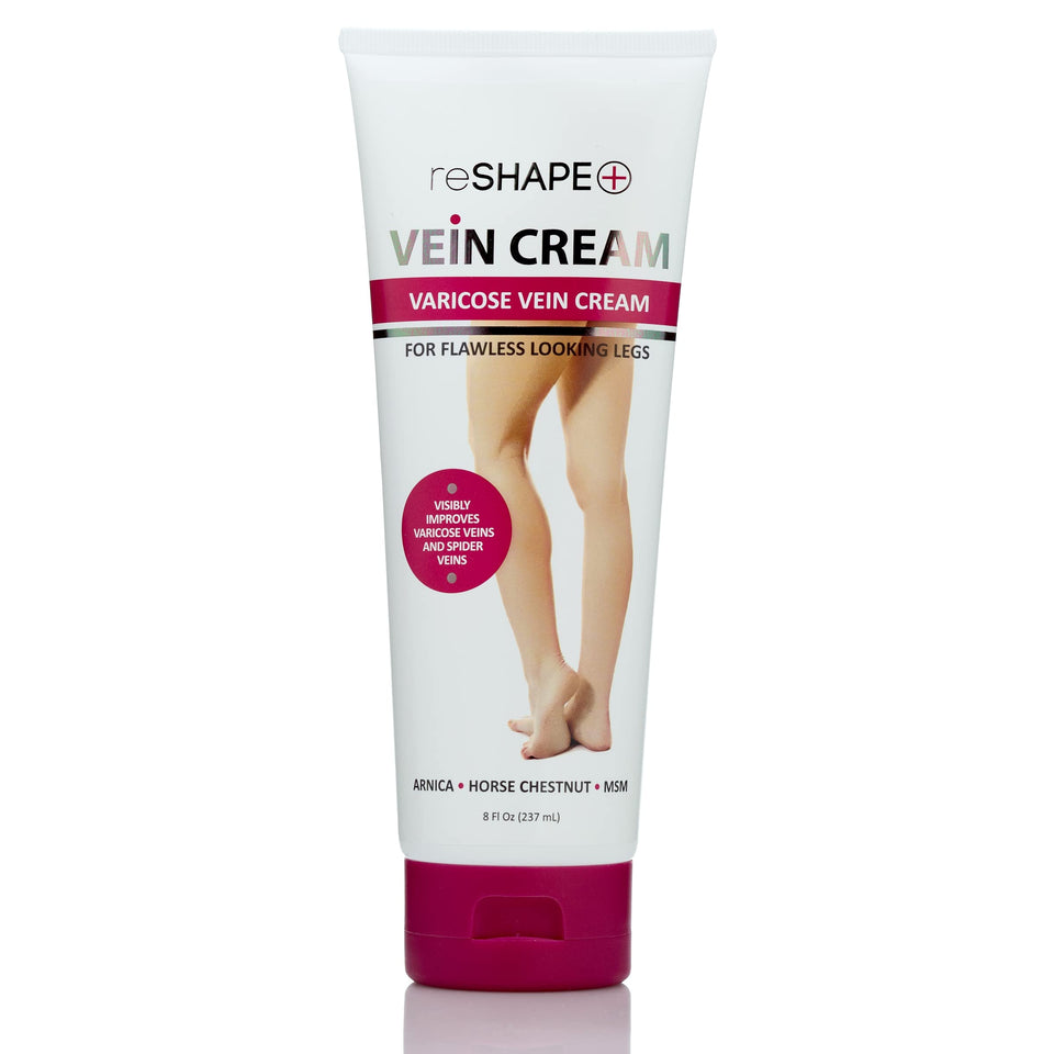 Reshape+ front packaging of 8 fl oz tube showing label and benefits