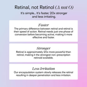 Rest Religion encapsulation detail, illustrating gentle delivery and controlled retinal release