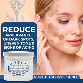 RESURRECTIONbeauty pouring powder into distilled water for an effective antioxidant boost