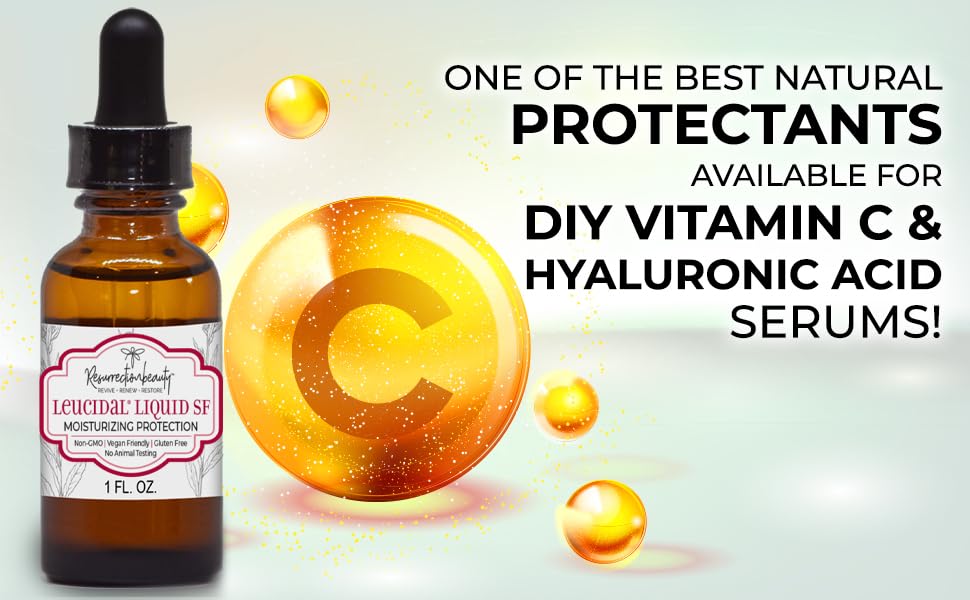 RESURRECTIONbeauty mixing serum in bowl, highlights DIY formulation benefit
