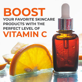 RESURRECTIONbeauty mixing serum in glass bottle demonstrating fresh preparation