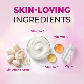 Retinol LIVAURA being applied to hand demonstrating smooth application benefit