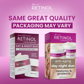 Retinol LIVAURA night cream on bathroom shelf for evening ritual